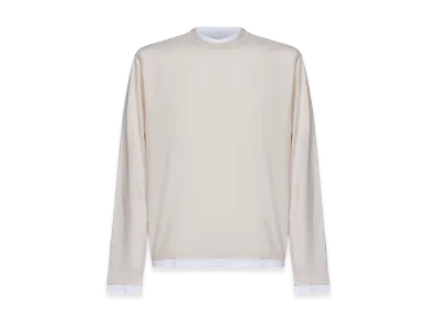 PRADA Long Sleeve T-Shirts "Beige"