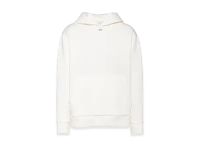 PRADA Technical Cotton Hoodie "White"