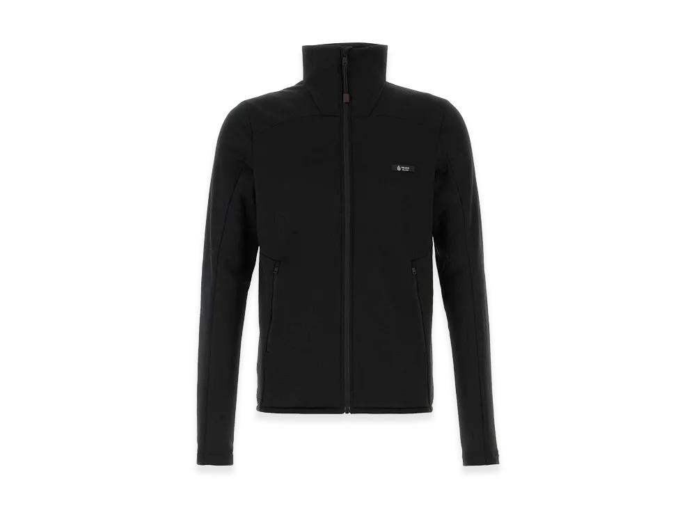 PRADA Stretch Pile Sweatshirt "Black"