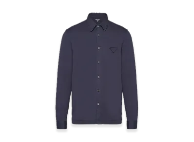 PRADA Cotton Shirt "Navy"