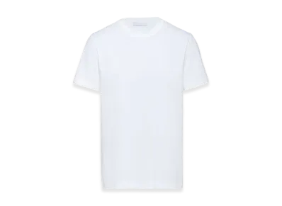 PRADA Stretch Cotton T-Shirt "White"
