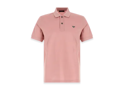 PRADA Logo Polo Shirt "Pink"