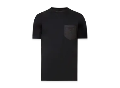 PRADA Embroidered Logo Pocket T-Shirt "Black"