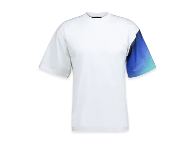 PRADA Contrast Sleeve T-Shirt "White"