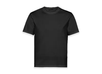 PRADA Stretch Cotton Tee "Black"
