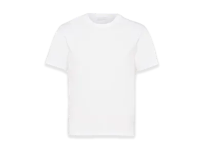 PRADA Stretch Cotton Tee "White"
