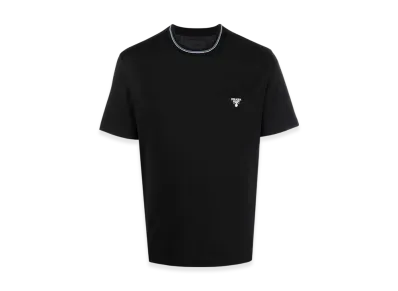 PRADA Technical Cotton T-Shirt "Black"