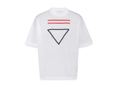 PRADA Cotton T-Shirt "White"