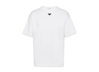 PRADA Cotton T-Shirt "White"