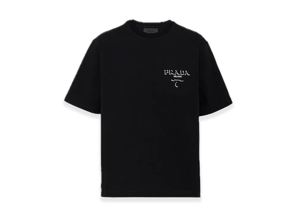 PRADA Cotton Tee "Black"
