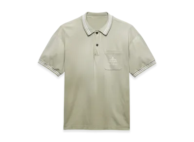 PRADA Cotton Polo Shirt "Agave Green"