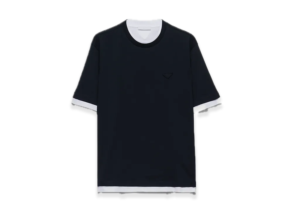 PRADA Cotton Tee "Navy"