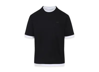 PRADA Multilayer T-Shirt "Black"