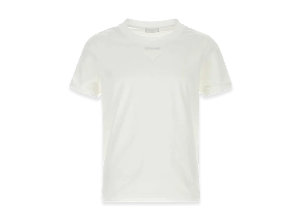 PRADA Cotton T-Shirt "White"