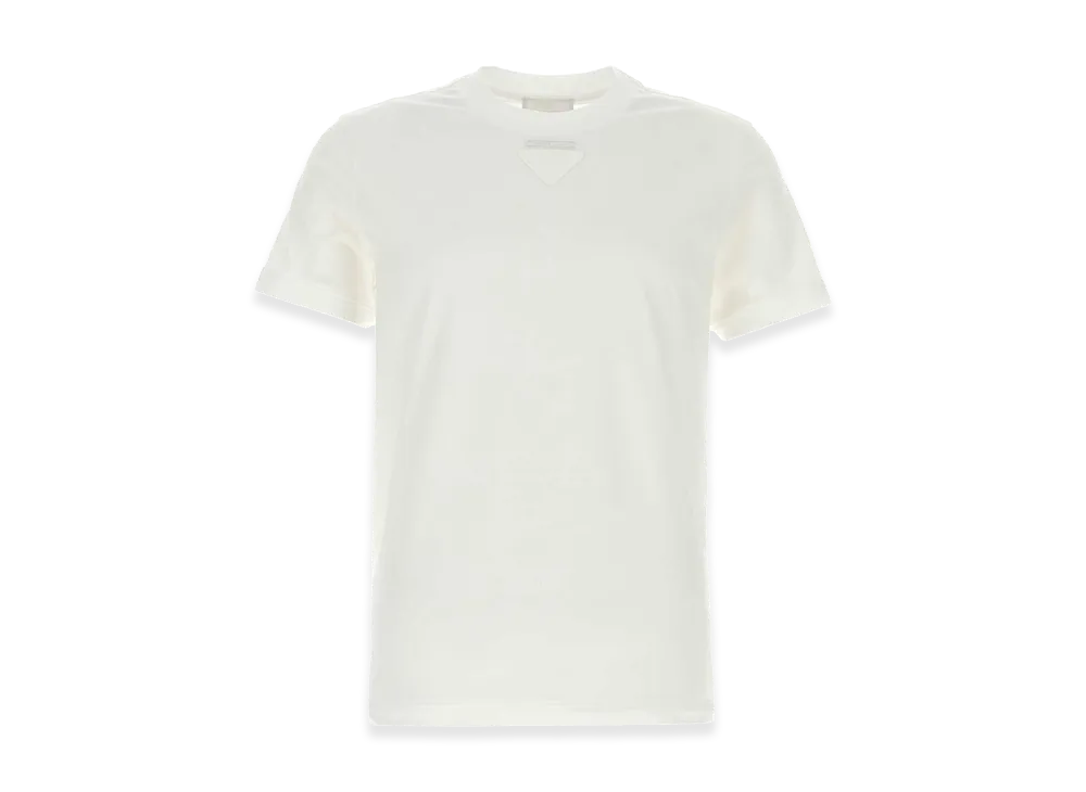 PRADA Cotton T-Shirt "White"
