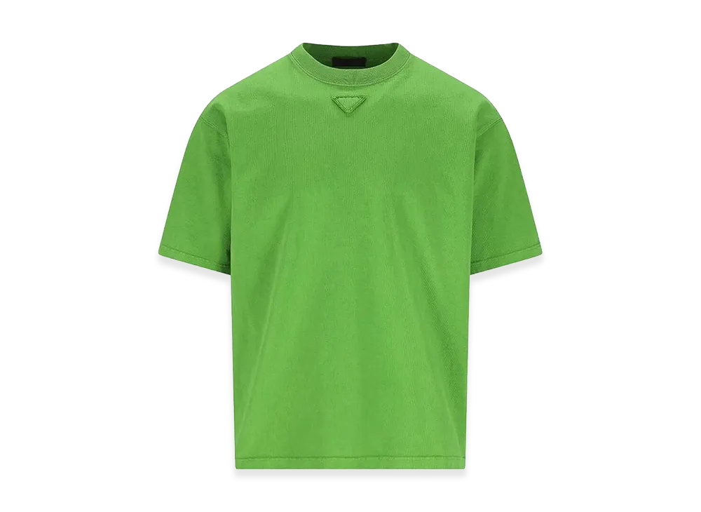 PRADA Grass Cotton T-Shirt "Green"