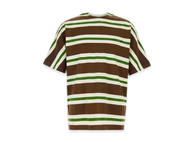 PRADA Printed Cotton T-Shirt "Stripped"