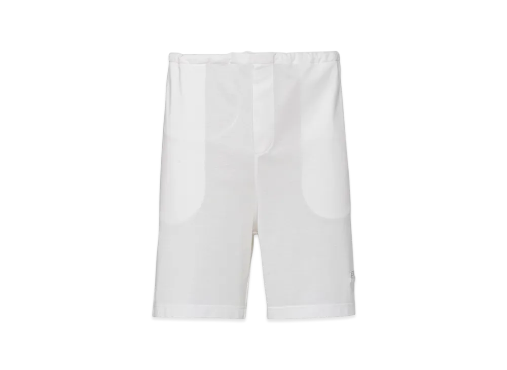 PRADA Pique Bermudas "White"