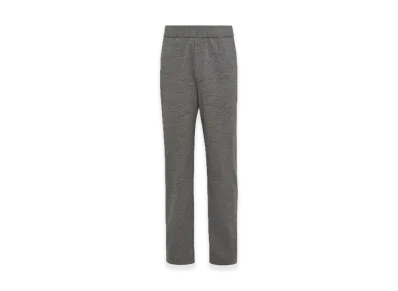 PRADA Cotton Fleece Pants "Gray"