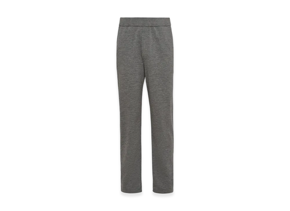 PRADA Cotton Fleece Pants "Grey"