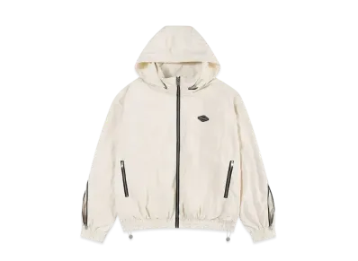 Unknown London Cream Tonal Zip Trackie "Off White"