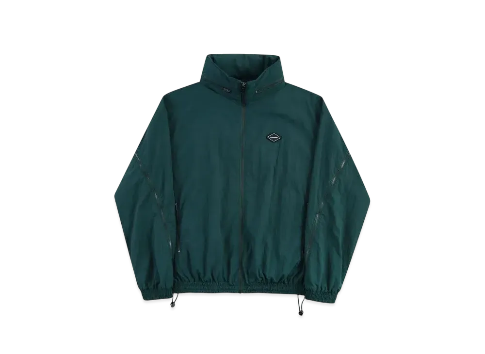 Unknown London Zip Panel Track Jacket "Green"