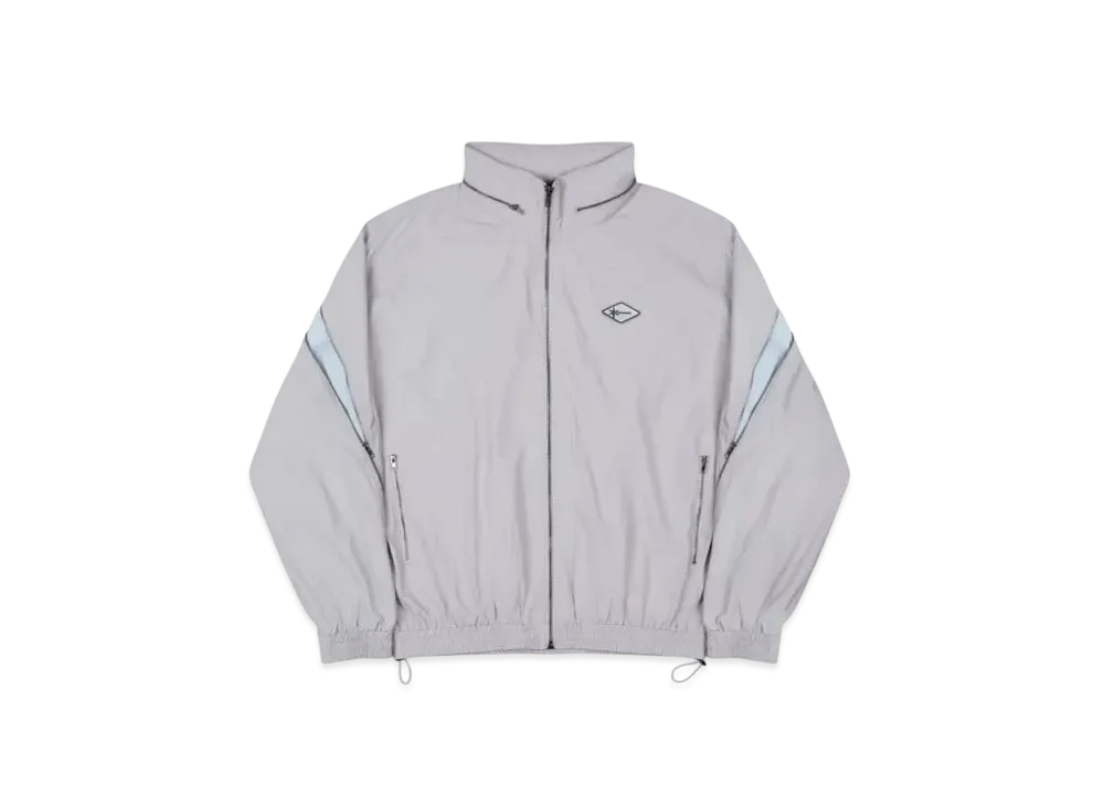 Unknown London Zip Off Panel Details Zip Hood Jacket "Light Grey"