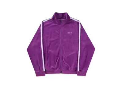 Unknown London Velour Track Jacket "Purple"