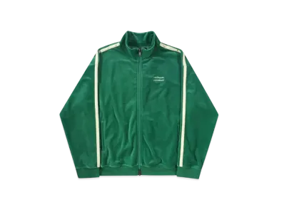 Unknown London Velour Track Jacket "Green"