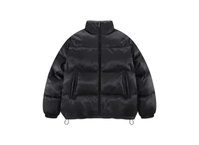 Unknown London All Over Monogram Puffer Jacket "Black"