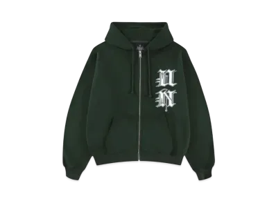 Unknown London Un Fabric Patch Hoodie "Green"