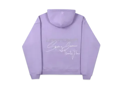 Unknown London Signature Rhinestone Hoodie "Purple"