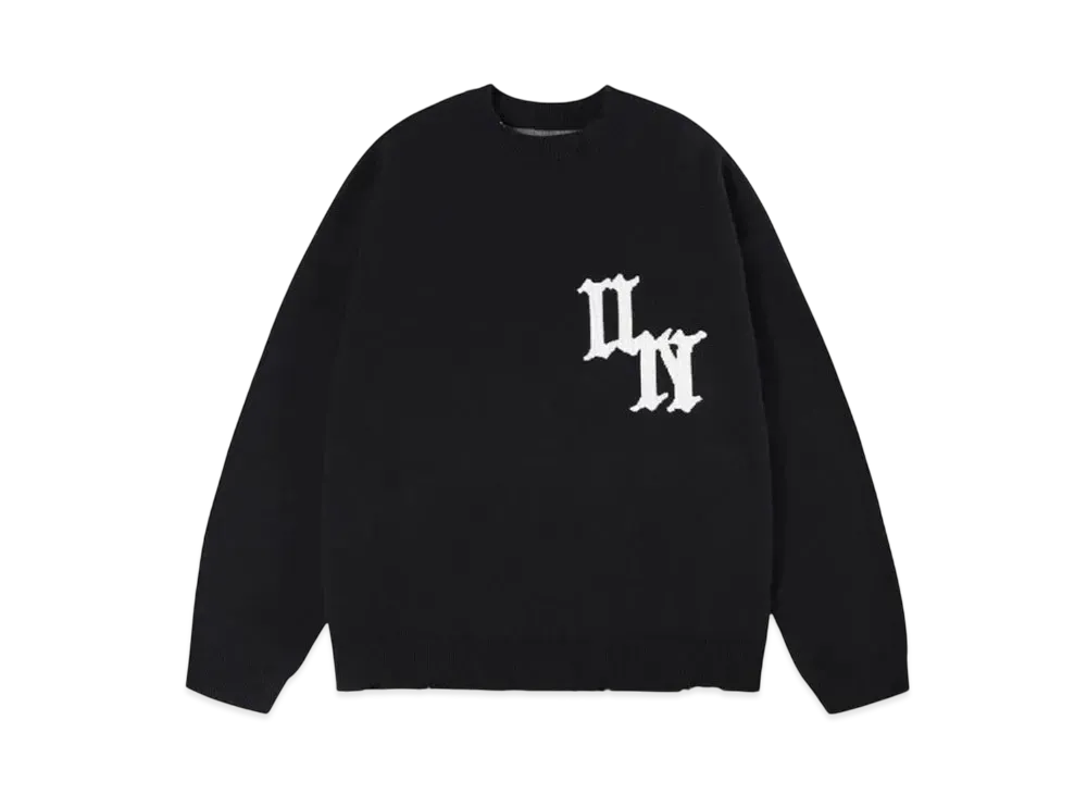 Unknown London Gothic Un Cross Knitwear "Black"