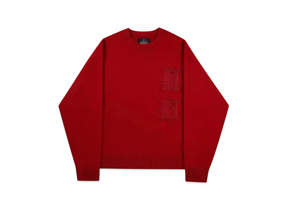 Unknown London Signature Knit Crew "Red"