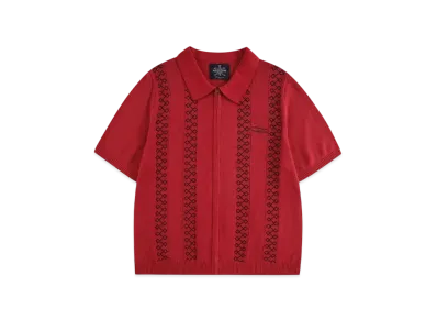 Unknown London Short Sleeve Knit "Red"