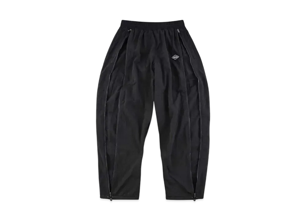 Unknown London Tonal Zip Track Pants "Black"