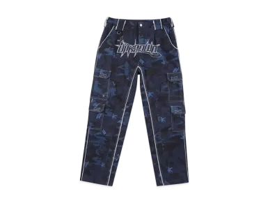 Unknown London Dagger Camo Cargo Pants "Navy"
