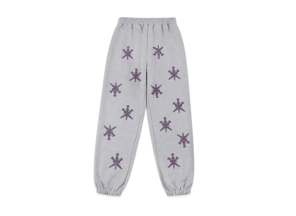 Unknown London Rhinestone Jogger "Grey"
