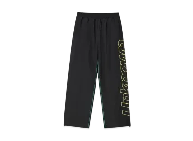 Unknown London Enlarge Logo Ripstop Pants "Black"