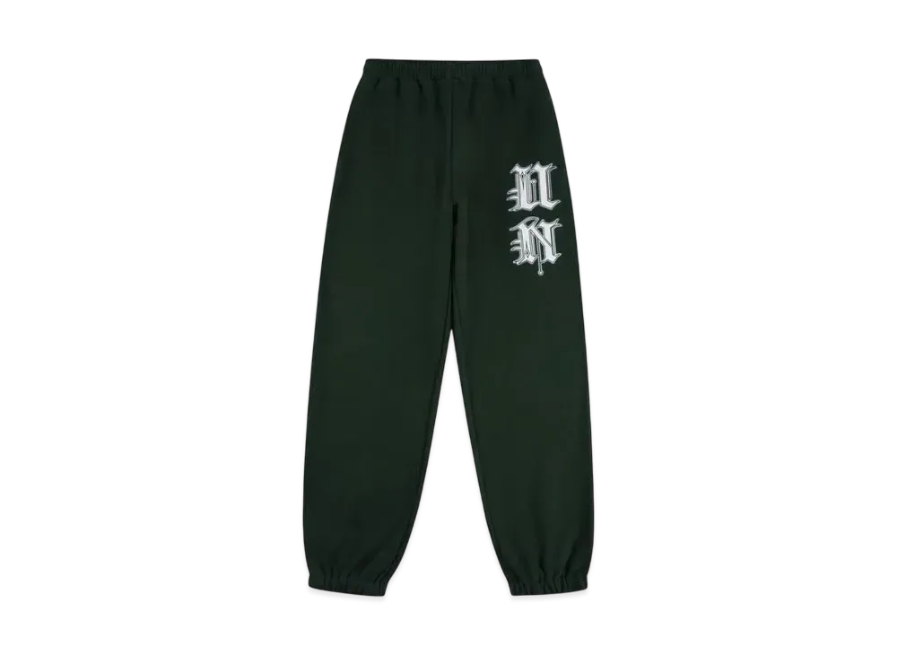 Unknown London Nylon Fabric Patch Jogger "Green"
