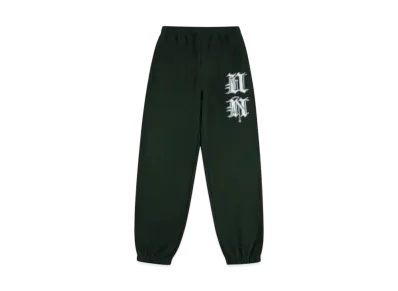 Unknown London Nylon Fabric Patch Jogger "Green"