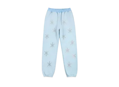 Unknown London Dagger Rhinestone Jogger "Light Blue"