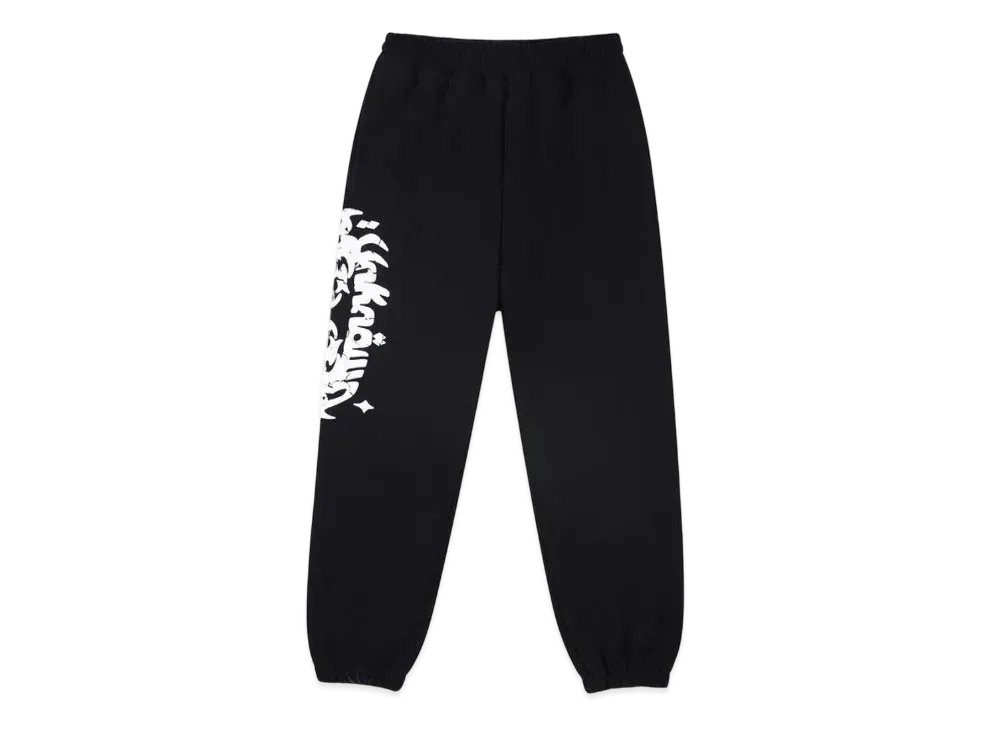 Unknown London Tribal Heart Logo Jogger "Black"