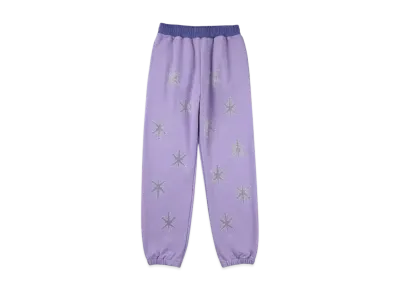 Unknown London Panel Mix Dagger Rhinestone Jogger "Purple"