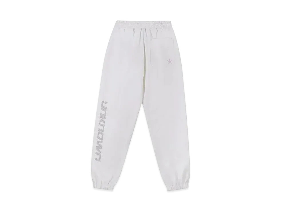 Unknown London Uniform Joggers "White"