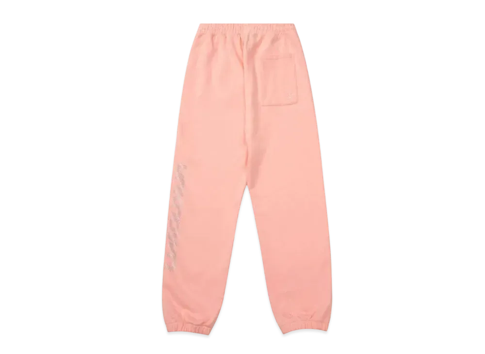Unknown London Signature Rhinestone Jogger "Pink"