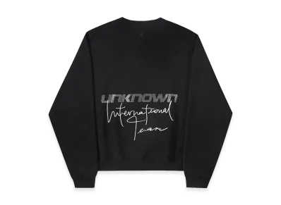 Unknown London Uniform Crewneck "Black"