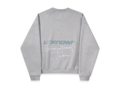 Unknown London Uniform Crewneck "Gray"