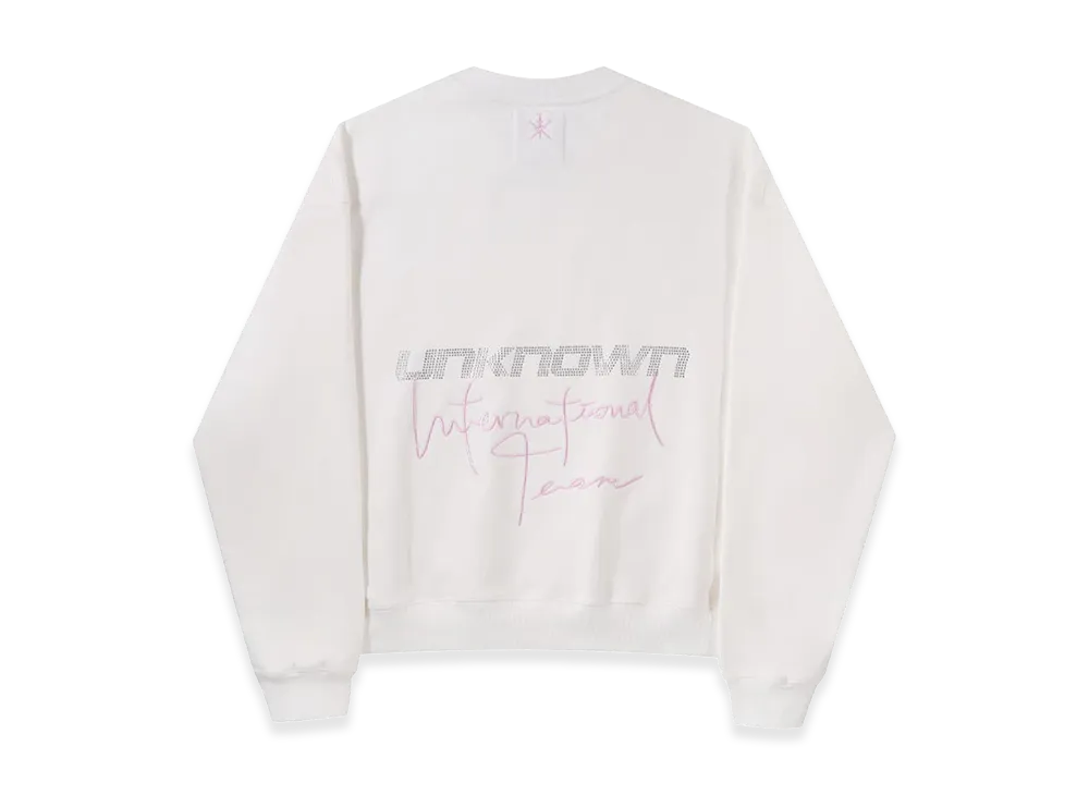 Unknown London Uniform Crewneck "White"