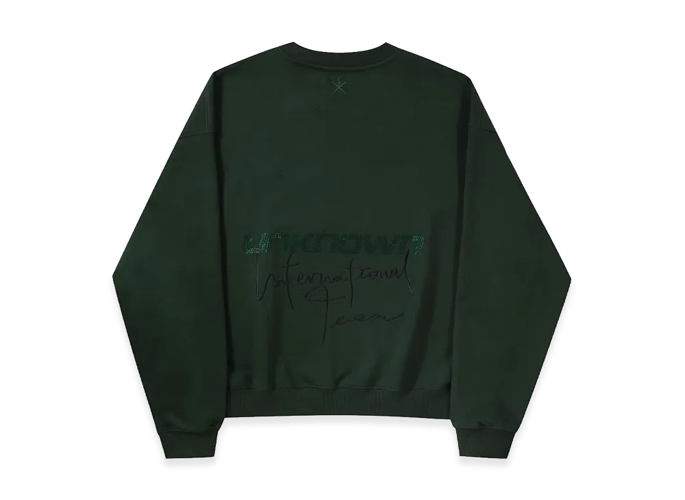 Unknown London Uniform Crewneck "Green"